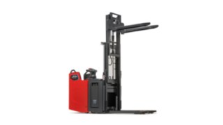 Niveauausgleich des D10 FP von Linde Material Handling Unebenheiten werden ausgeglichen, die Stabilität des Fahrzeugs von Linde Material Handling bleibt erhalten.