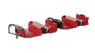 Laderahmen mit elektrischer Hubvorrichtung