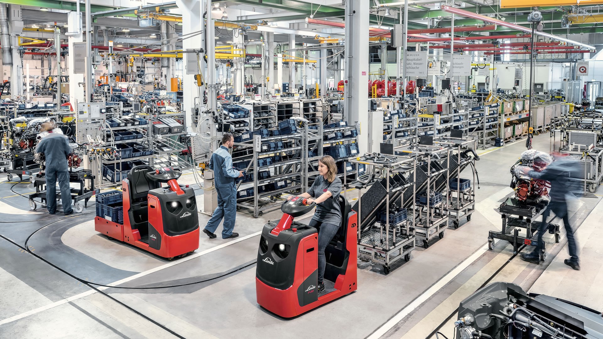 Produktivität bei Linde Material Handling