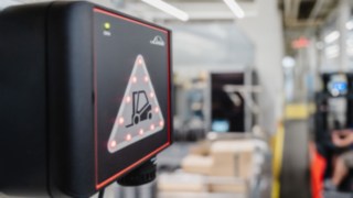 Linde Safety Guard in einem Lager