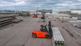 Launchevent Linde Elektroschwerstapler E100 - E180