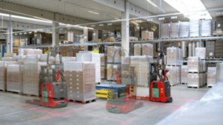 Automatisierte Fahrzeuge von Linde im Einsatz bei Franz Veit Automatisierte Fahrzeuge von Linde im Einsatz bei Franz Veit