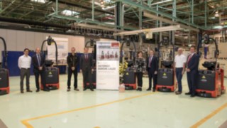 Übersicht der automatisierten Stapler von Linde bei Opel Wien. automatisierten Stapler von Linde bei Opel Wien.