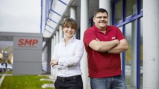 Marie-Luise Wolf und Michael Hoffmeister von SMP Marie-Luise Wolf und Michael Hoffmeister von SMP