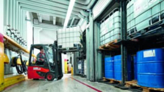 E-Stapler von Linde im Einsatz bei Sika Deutschland GmbH E-Stapler von Linde im Einsatz bei Sika Deutschland GmbH