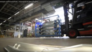 Die Brennstoffzellen-Technologie von Linde im Einsatz bei Mercedes-Benz Die Brennstoffzellen-Technologie von Linde im Einsatz bei Mercedes-Benz