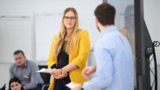 Teilnehmer bei der Linde Think Box