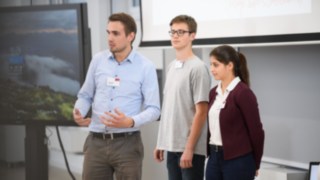 Teilnehmer bei der Linde Think Box