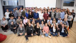 Gruppenbild aller Teilnehmer der Linde Think Box