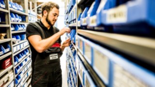 Ersatzteillager von Richter Fördertechnik Ersatzteillager von Richter Fördertechnik