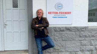 Geschäftsführer der Ketten Feickert GmbH, Klaus Ubber Geschäftsführer der Ketten Feickert GmbH, Klaus Ubber