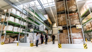 Regalsystem der SES GmbH