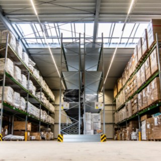 Regalanlage von vorne