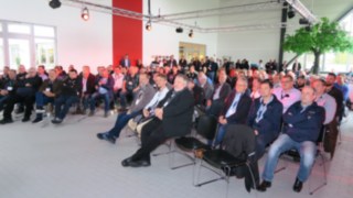Begrüßung der Gäste zum Safety & Energy Day 2019 Begrüßung der Gäste zum Safety & Energy Day 2019
