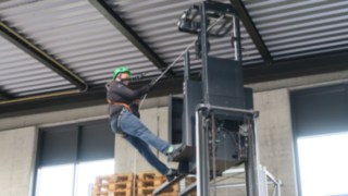 Workshop Station Richter Akademie Abseilübung