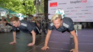 Showact Fußballakrobatik StaplerCup 2018 Showact Fußballakrobatik StaplerCup 2018